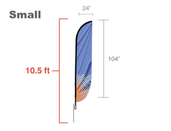 Picture of Feather Convex Flag